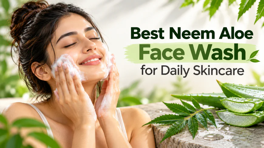 Aloe Vera and Neem Face Wash for Glowing Skin