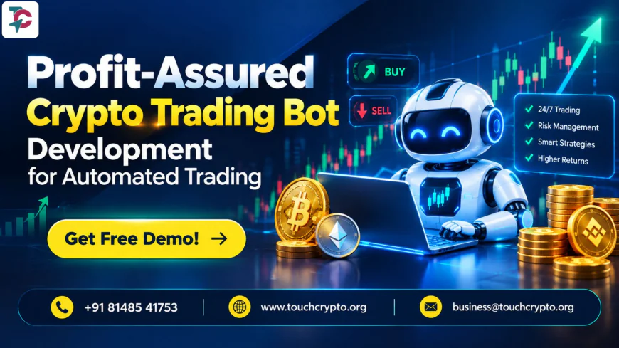 Profit-Assured Crypto Trading Bot Development for Automated Trading