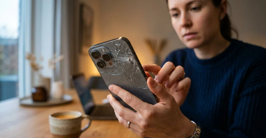 What Should I Do If My Smartphone Back Glass Is Cracked?
