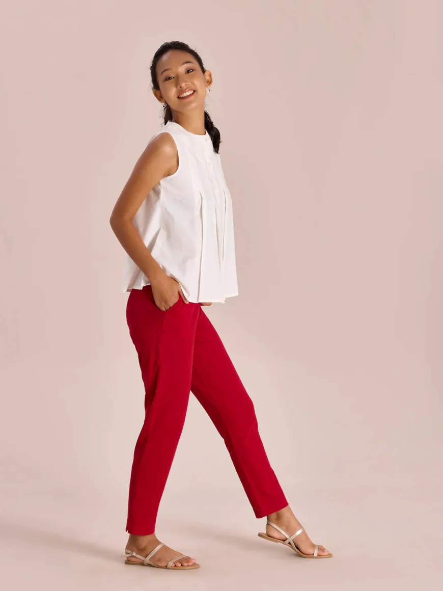 How to Style Red Pants for Women for Office-Friendly Looks