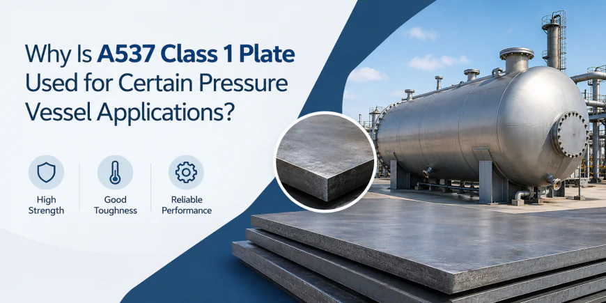 Why Is A537 Class 1 Plate Used for Certain Pressure Vessel Applications?