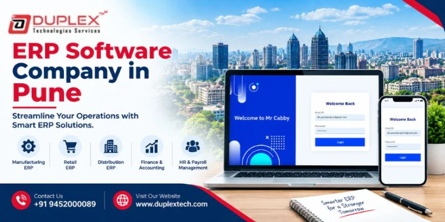 ERP Software Company in Pune for Business Growth