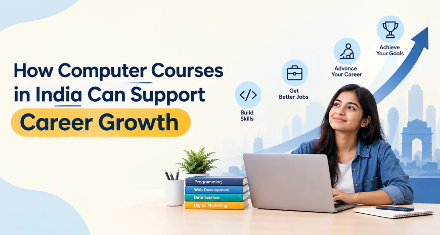 How Computer Courses in India Can Support Career Growth?
