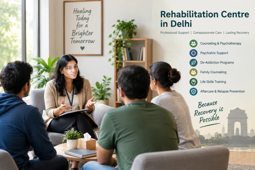 Rehabilitation Centre in Delhi: A Guide to Recovery and Support