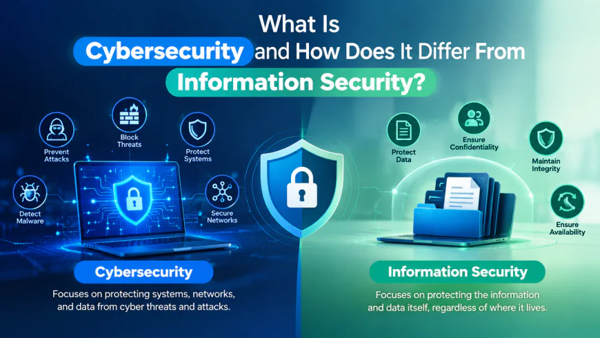 What Is Cybersecurity and How Does It Differ From Information Security?