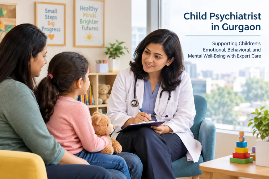 Child Psychiatrist in Gurgaon: Supporting Children’s Mental Health