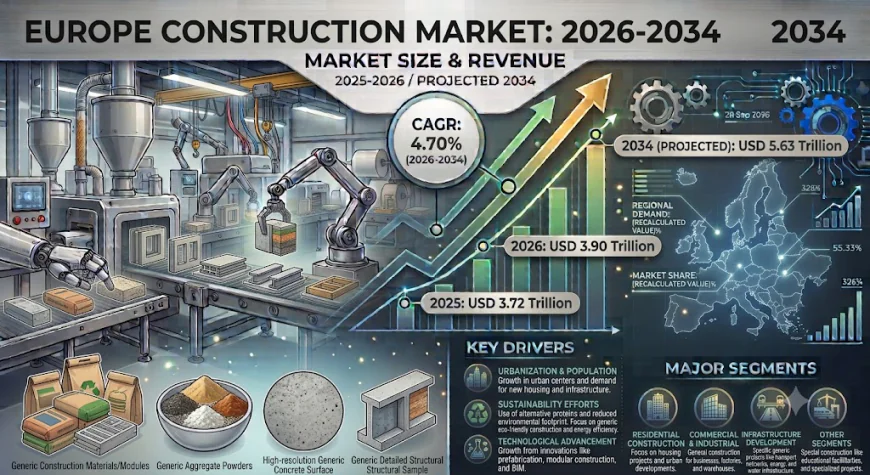 Europe Construction Market: How a EUR 723 Billion Recovery Fund Is Building the Continent's Next Industrial Era