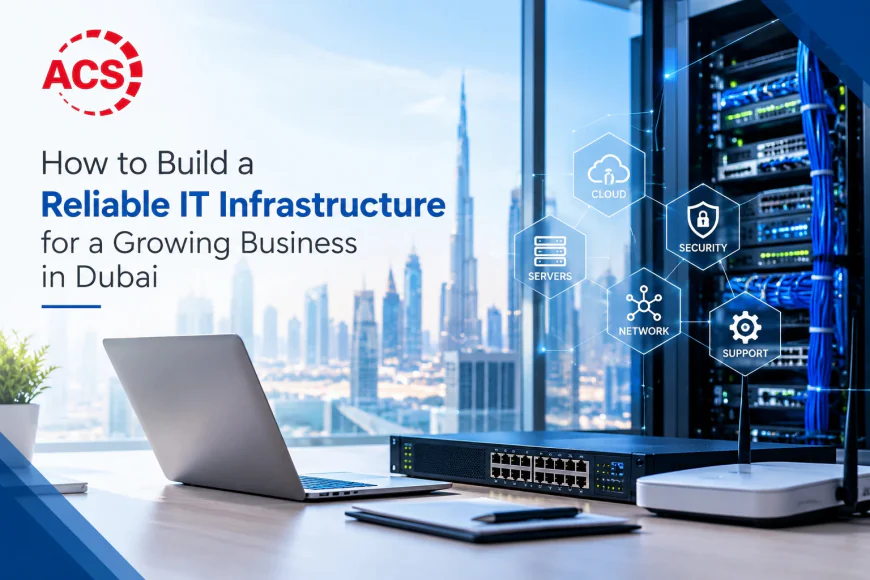 How to Build a Reliable IT Infrastructure for a Growing Business in Dubai