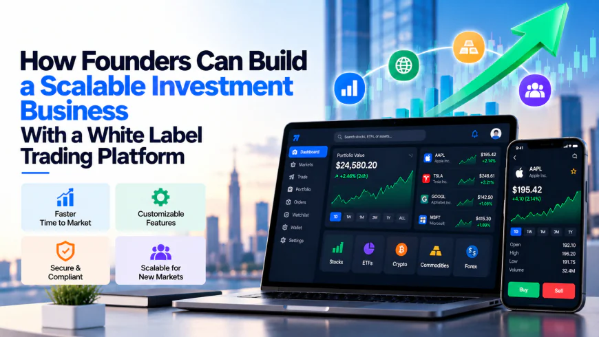 How Founders Can Build a Scalable Investment Business With a White Label Trading Platform