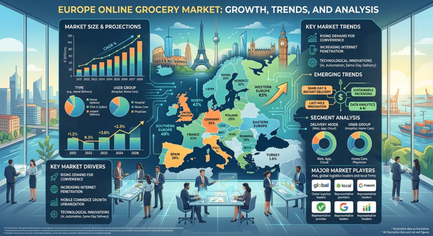 Can Europe's Online Grocery Market Deliver on Its Explosive Promise?