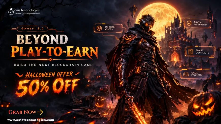 Halloween Meets GameFi 2.0: Building Gameplay-First Experiences with a Blockchain Game Development Company