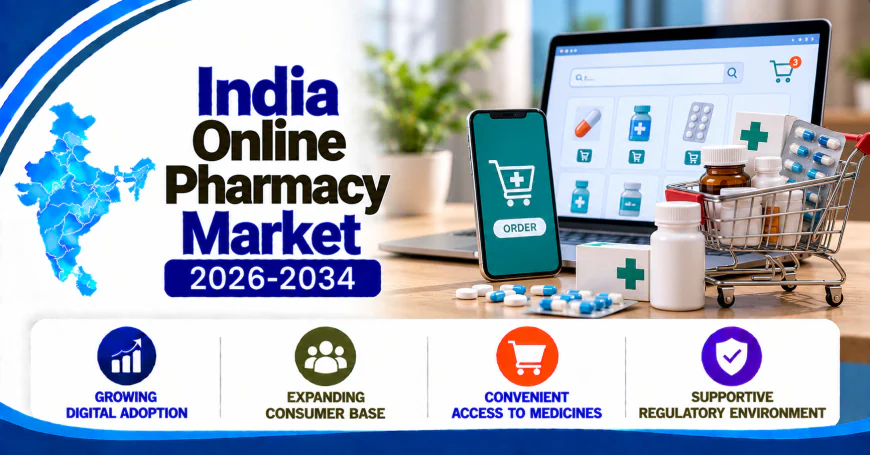 India Online Pharmacy Market 2026–2034: Digital Healthcare, Fast Delivery & Expanding Rural Access Reshape Medicine Retail