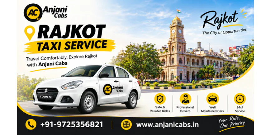 Rajkot Taxi Service | One-Way & Round-Trip Cabs