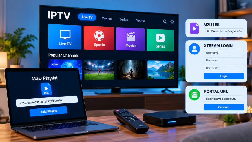 M3U Playlists and IPTV Login Methods: What Users Should Know