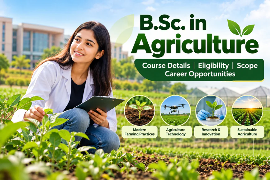B.Sc. in Agriculture Course: Details, Eligibility, Scope & Career Opportunities