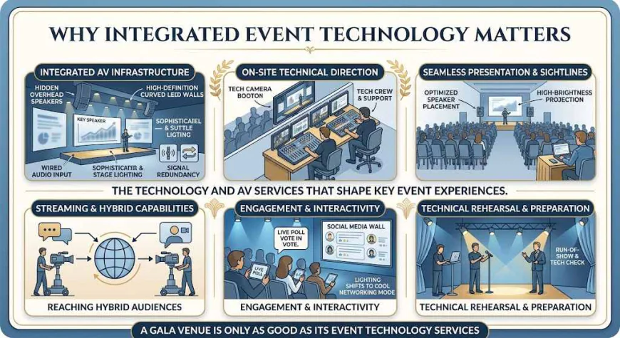 Event Venue with AV Equipment: Why Technology Matters