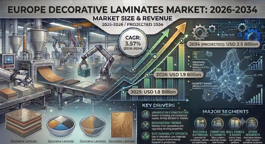 Europe Decorative Laminates Market: New Opportunities Are Emerging