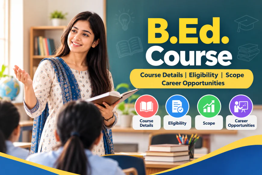 B.Ed. Course: Details, Eligibility, Scope & Career Opportunities
