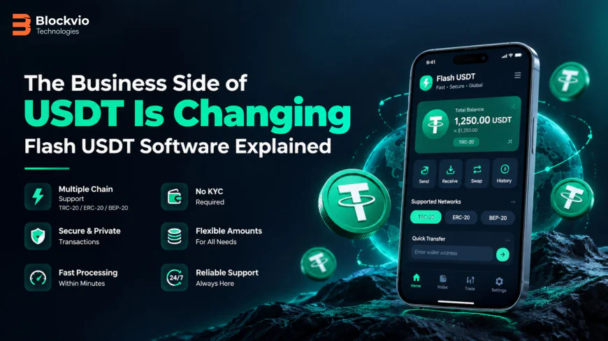 The Business Side of USDT Is Changing — Flash USDT Software Explained