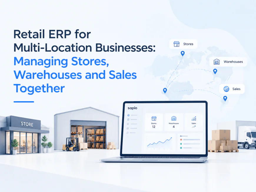 Retail ERP for Multi-Location Businesses: Managing Stores, Warehouses and Sales Together