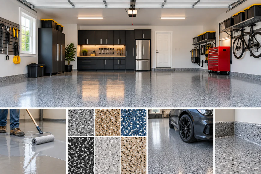 Garage Epoxy Flooring: Benefits, Design Options, and Installation Guide