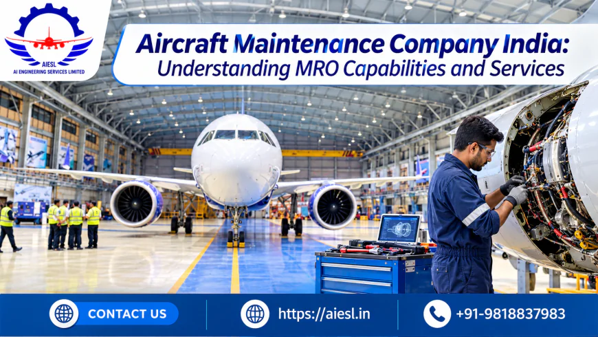 Aircraft Maintenance Company India: Understanding MRO Capabilities and Services