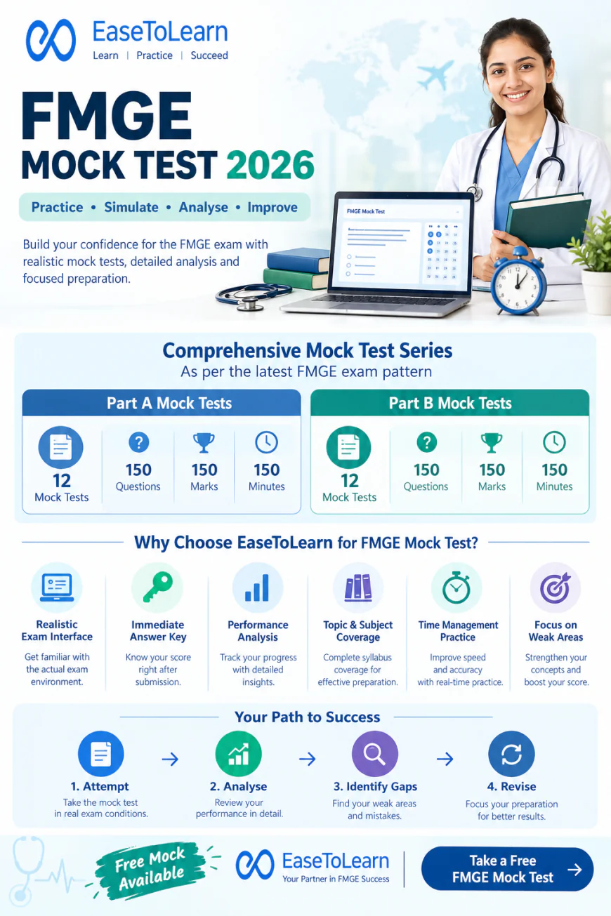 FMGE Mock Test: Strengthen Your Preparation with Realistic Online Practice