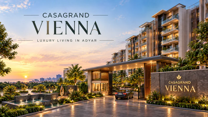 Casagrand Vienna: Ultra-Luxury Homes From ₹3.41 Cr in Adyar