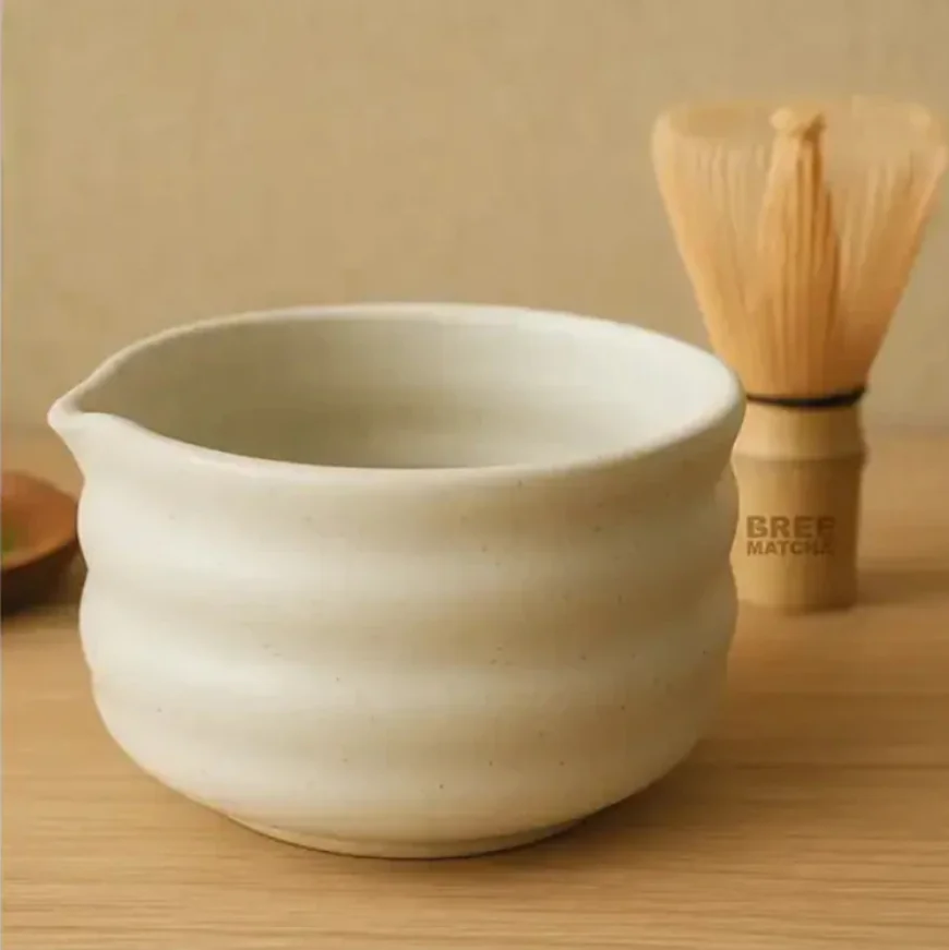 Japanese Matcha Bowl: Handcrafted Ceramic Bowl for Matcha Tea