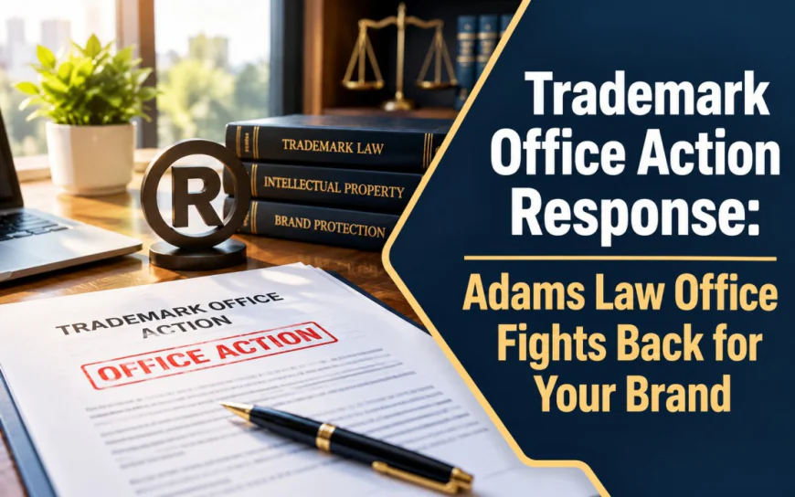 Trademark Office Action Response: Adams Law Office Fights Back for Your Brand