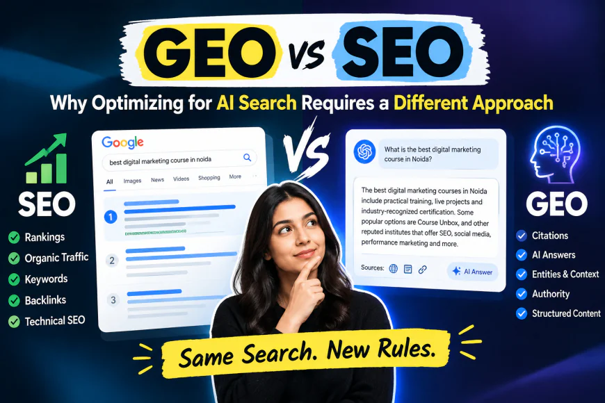 GEO vs SEO: Why Optimizing for AI Search Requires a Different Approach