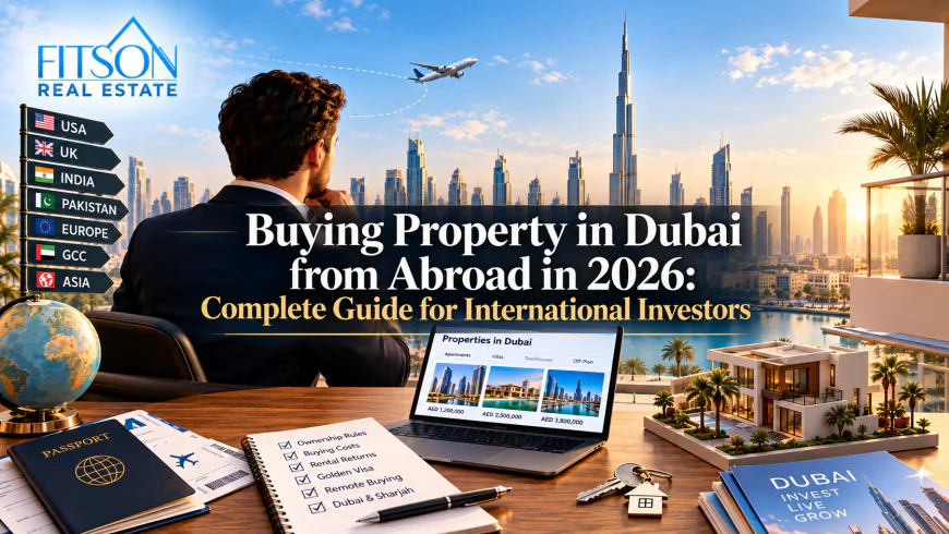 Buying Property in Dubai from Abroad in 2026: Complete Guide for International Investors