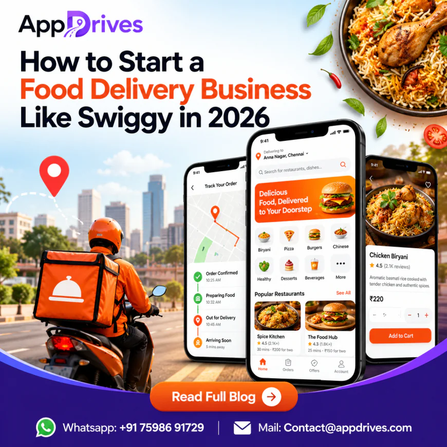 How to Start a Food Delivery Business Like Swiggy in 2026