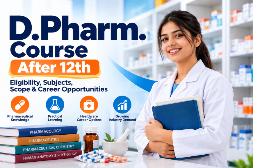 D.Pharm. Course: Eligibility, Subjects, Duration, Scope & Career Opportunities