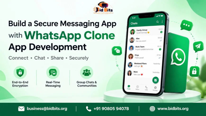 Build a Secure Messaging App with WhatsApp Clone App Development