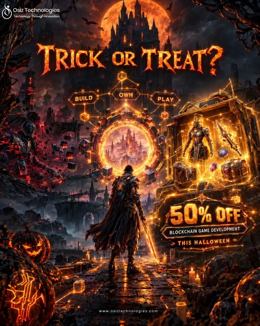 Blockchain Games Are Moving Beyond Play-to-Earn: Build What Players Can Own with 50% OFF This Halloween!