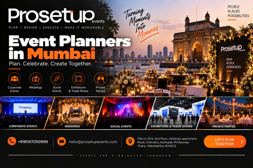 Event Planners in Mumbai – Creative and Professional Event Solutions with Prosetup Events