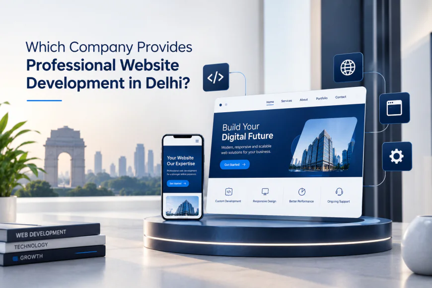 Which Company Provides Professional Website Development in Delhi?