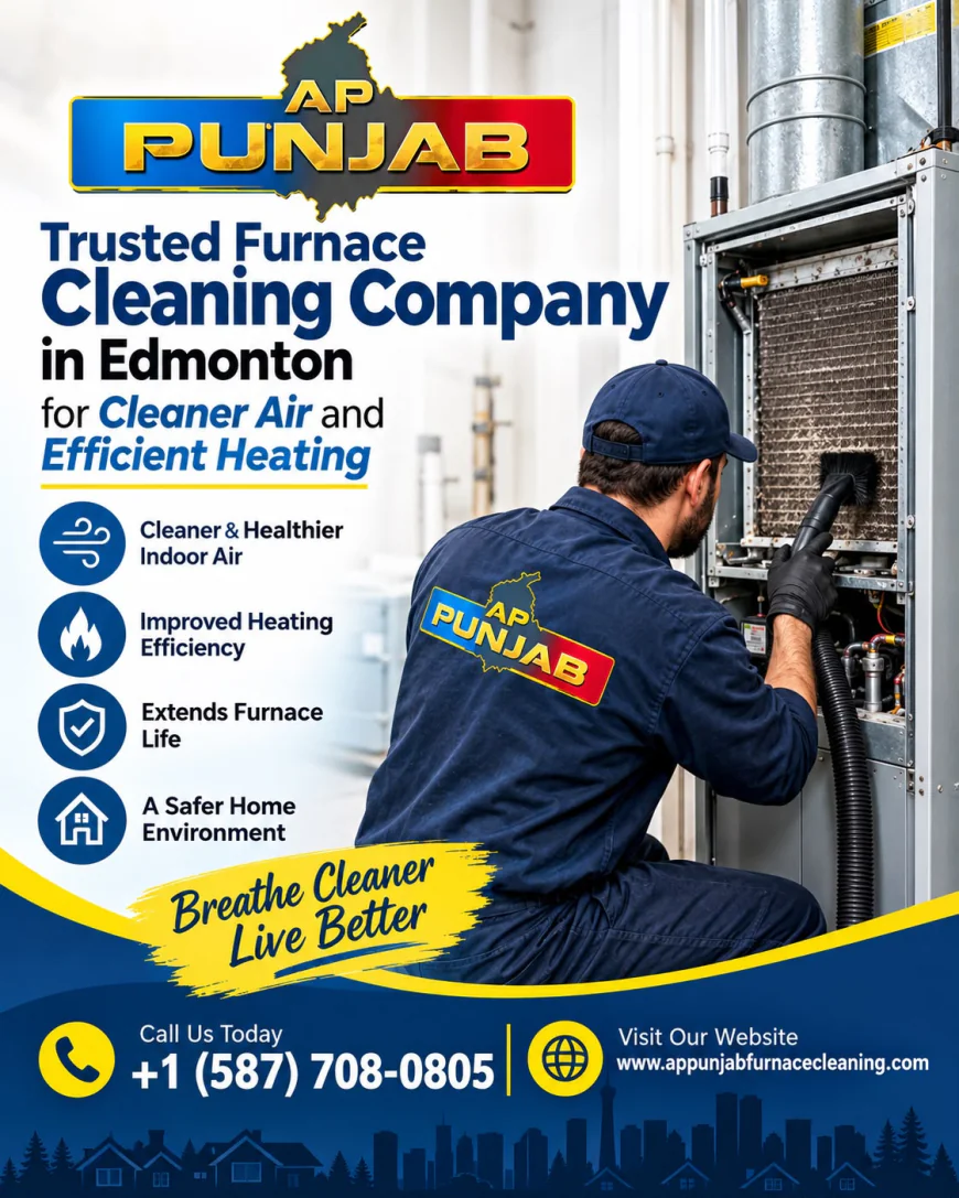 Trusted Furnace Cleaning Company in Edmonton for Cleaner Air and Efficient Heating