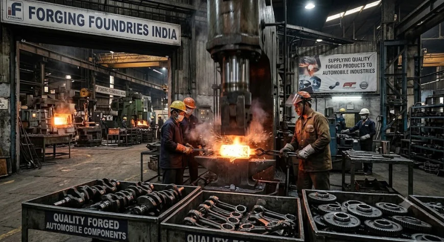 Forging foundries India: Supplying quality forged products to automobile industries