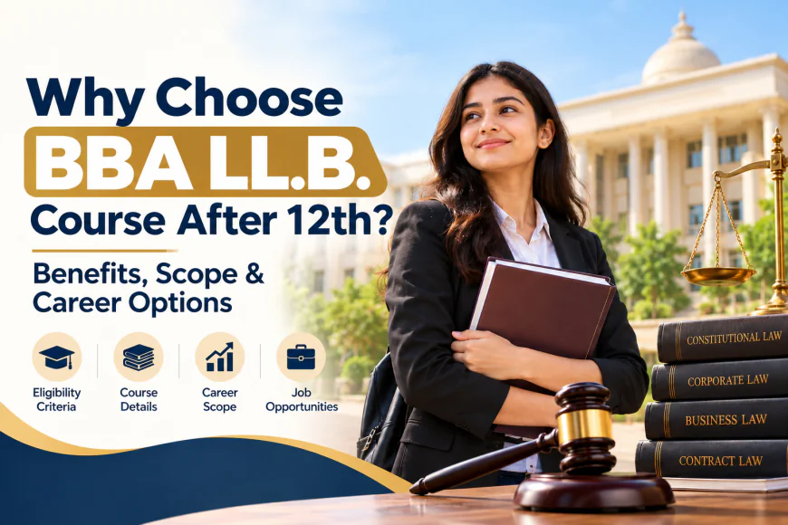 Why Choose BBA LL.B. Course After 12th? Benefits, Scope & Career Options