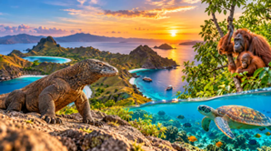 Which Indonesian Islands Offer Unique Wildlife Encounters?