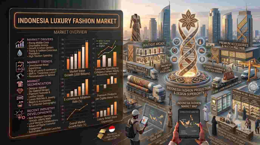 Indonesia Luxury Fashion Market Growth: Consumer Demand & Industry Outlook 2026-2034