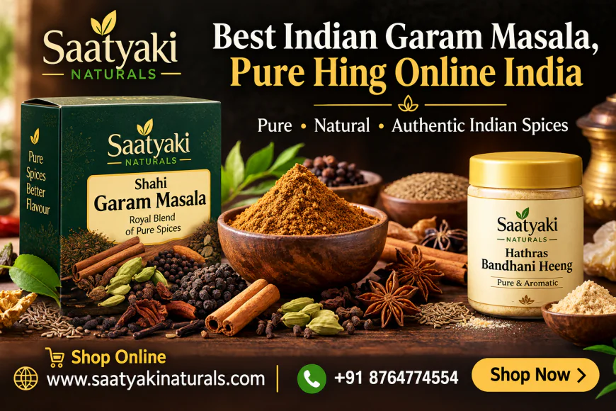 Best Indian Garam Masala, Pure Hing Online India & Pure Indian Spices for Everyday Cooking