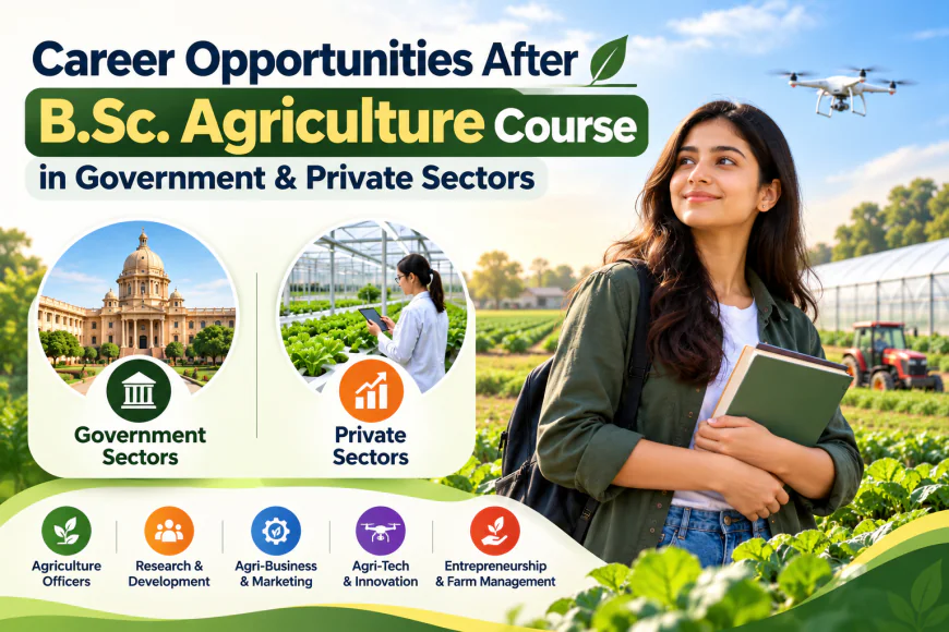 Career Opportunities After B.Sc. Agriculture in Government & Private Sectors