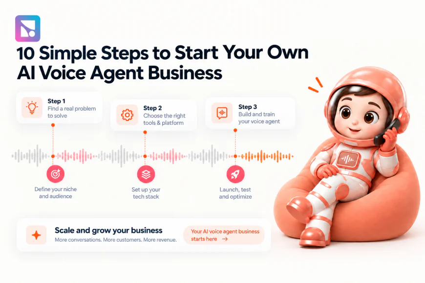 10 Simple Steps to Start Your Own AI Voice Agent Business