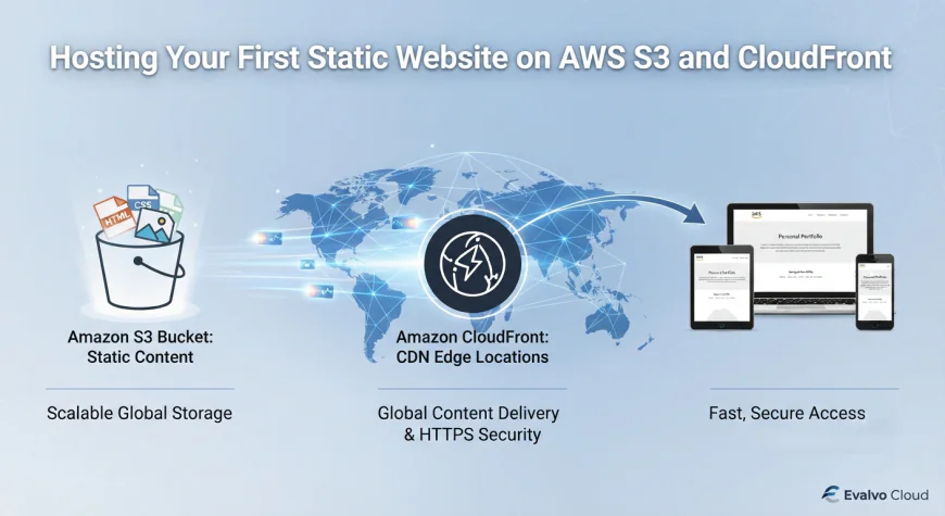 Hosting Your First Static Website on AWS S3 and CloudFront: A Beginner’s Guide