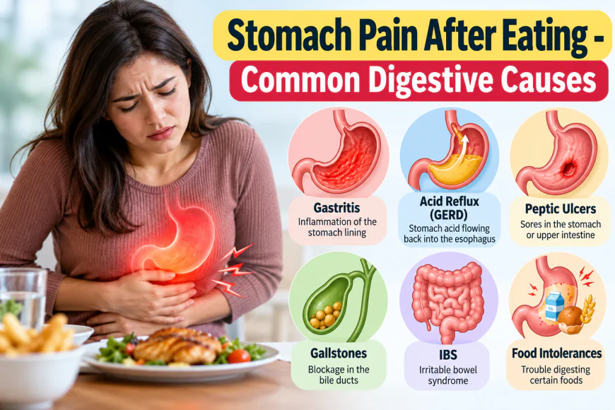 Why Does Your Stomach Hurt After Eating? Common Causes and When to See a Gastroenterologist