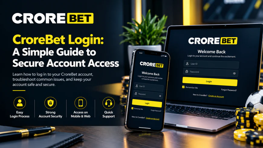 CroreBet Login: A Simple Guide to Secure Account Access