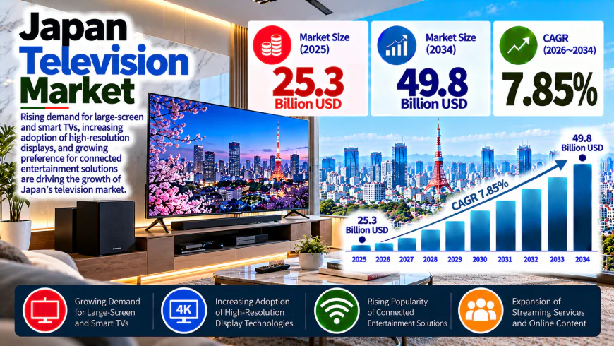 Japan Television Market Size, Share and Industry Insights 2026–2034